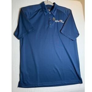OGIO Men’s L Blue Polo New w/ Tags Golf Performance Shirt